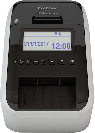 Brother P-touch Εκτυπωτής Ετικετών Απευθείας Μεταφοράς USB, Wi-Fi, Bluetooth, Ethernet 300 dpi
