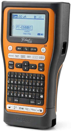 Brother P-touch Εκτυπωτής Ετικετών Θερμικής Μεταφοράς USB, Wi-Fi, Bluetooth