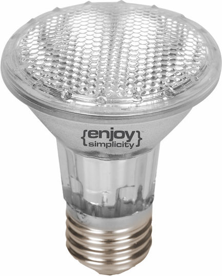 Elvhx Λάμπα Αλογόνου για Ντουί E27 με Ισχύ 50W 230V