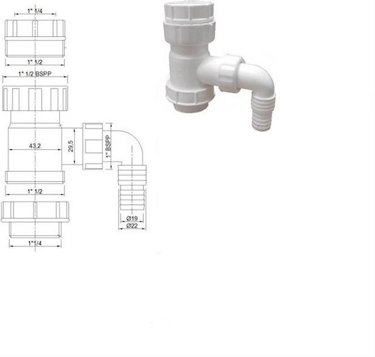 Go Plast 1260000014 Hydraulikinstallationsteil