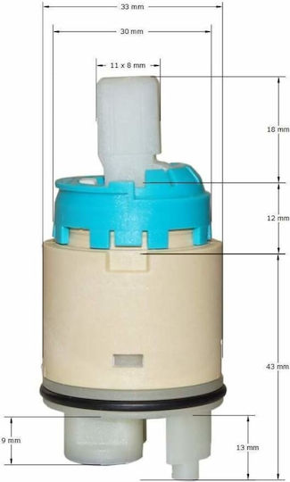 Roca Tap Washer Valve AG0141207R