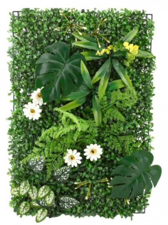Изкуствена панелна листва 42x60см