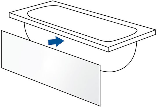 Carron Bathrooms Ποδιά Εμπρόσθια P170/540 Εξαρτήματα Μπανιέρας