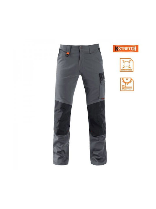 Kapriol Tenere Pro Reflective Work Trousers Gray