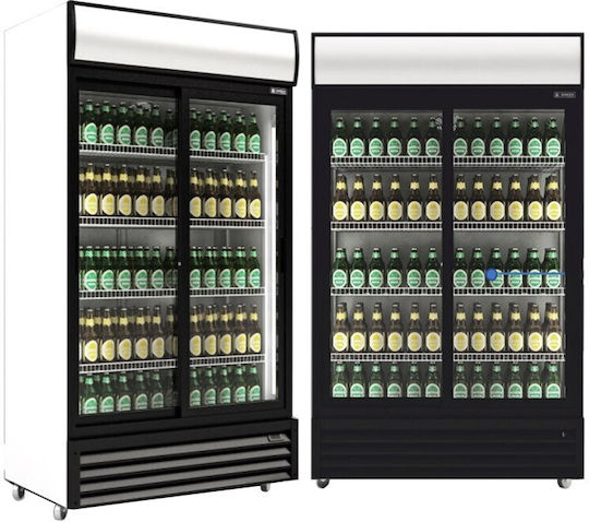 Sanden Intercool Ψυγείο Αναψυκτικών 1000lt Διπλό Υ202.3xΠ113xΒ70cm