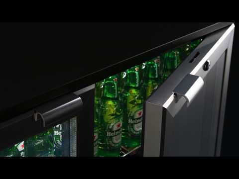 Klimaitalia Beverage Refrigerator Back Bar 129L Single Door Height 83.5cm Width 60cm Length 53cm