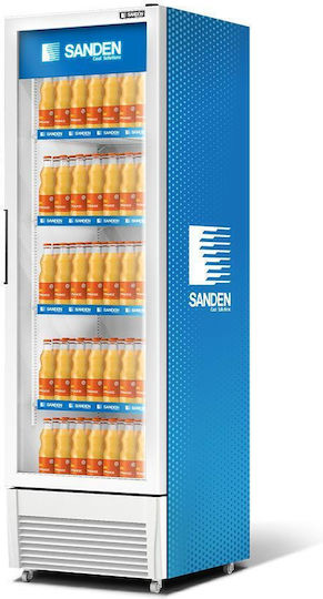 Sanden Intercool Ψυγείο Αναψυκτικών 400lt Μονόπορτο Υ193xΠ61xΒ56cm