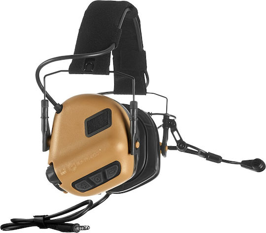 Ωτοασπίδες Ακουστικά Επικοινωνίας Earmor M32 Plus Coyote Brown