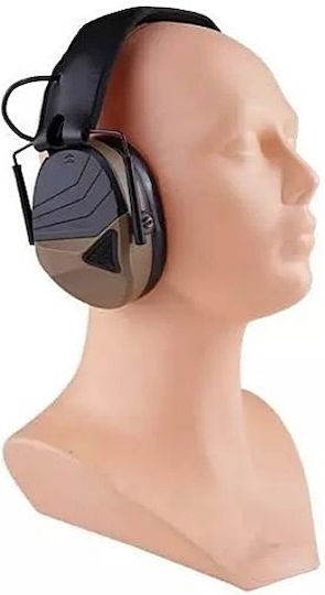 Earmor Μ30 Ηλεκτρονικές Ωτοασπίδες με Στέκα Coyote Brown