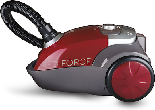 Izzy AC1108 Vacuum Cleaner 700W Bagged 4lt Red