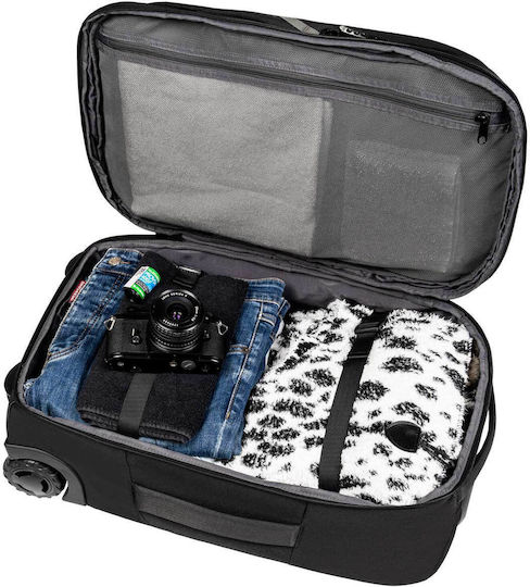 Polo Jet Σακ Βουαγιάζ 50lt Μαύρο με Ρόδες Υφασμάτινο Μ34xΠ45xΥ54εκ.