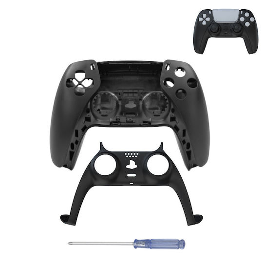 Jys P5131 Skin για Χειριστήριο PS5 Μαύρη
