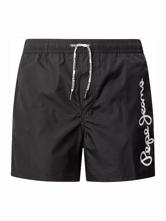 Logo Men's Swimwear Shorts Black