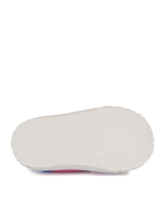 Kids Sneakers with Scratch Pink