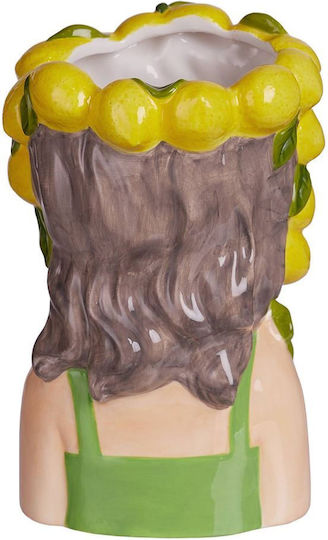 Butlers Vază Decorativă Ceramică Galbenă