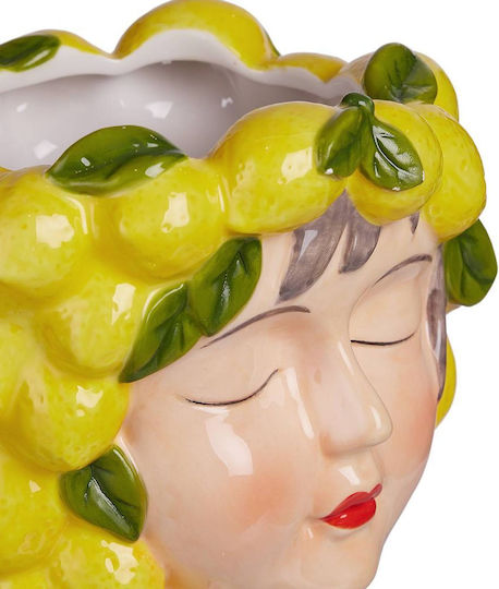 Butlers Vază Decorativă Ceramică Galbenă