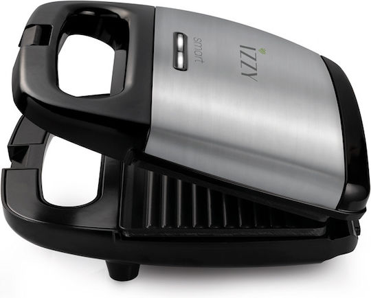 Izzy Smart K-77 Τοστιέρα για 2 Τοστ 800W Inox