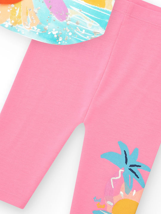 Kinder-Set mit Leggings Sommer 2Stück White