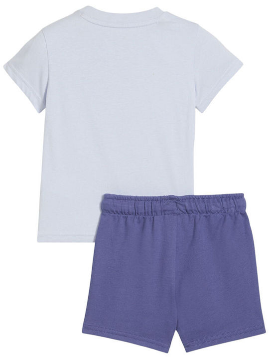 Puma Kids Clothing Set with Blue Shorts 2 Pieces