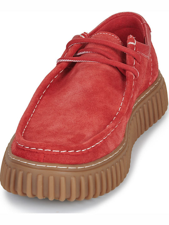 Men's Moccasins Red