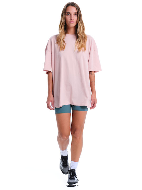 Γυναικείο Oversized T-shirt Ροζ