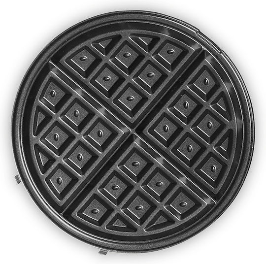 Izzy IZ-2003 Waffeleisen Für Runde Waffeln 1000W