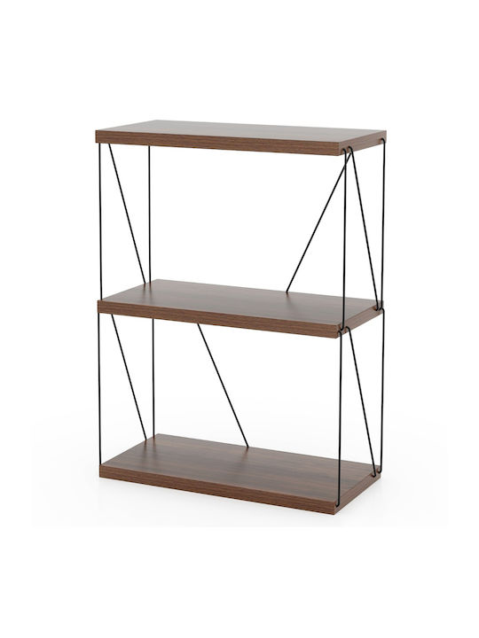 Brown Bookcase 60x29.5x82cm