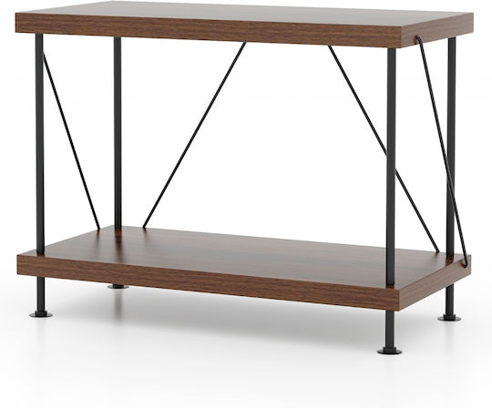Βιβλιοθήκη Καφέ 60x29.5x45εκ.