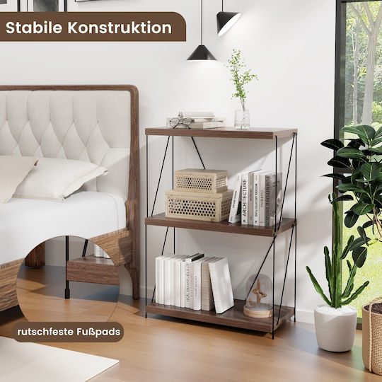 Industrial Bookcase 60x29.5x85.5cm
