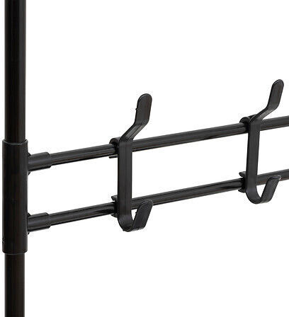 5Five Καλόγερος Μεταλλικός Μαύρος 60x25.5x170cm
