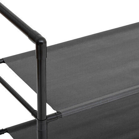 5Five Καλόγερος Μεταλλικός Μαύρος 60x25.5x170cm
