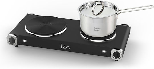Izzy IZ-1203 223902 Печки за плот Емайл Двойна Черен
