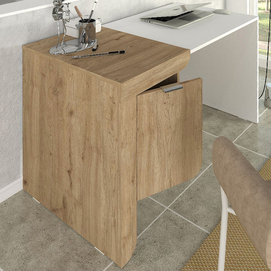 Schreibtisch Dario Holz Sepet Oak - White 120x60x73.2cm