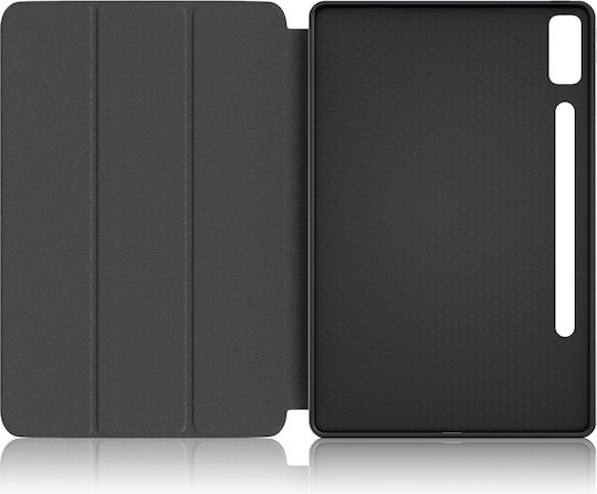 Husă Ultra Slim pentru Lenovo Idea Tab Pro Tab P12 12.7" Silicon TPU Smart Cover Negru