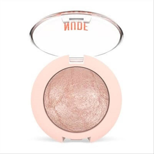 Golden Rose Nude Look Pearl Baked Eyeshadow Σκιά Ματιών σε Στερεή Μορφή με Ροζ Χρώμα 2.5gr