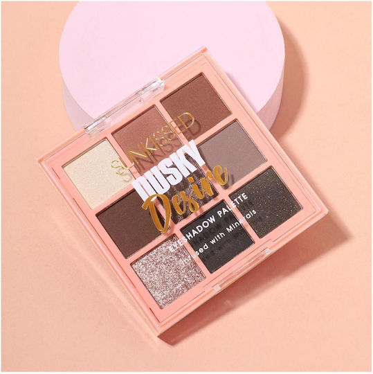 Sunkissed Dusky Desire Παλέτα με Σκιές Ματιών σε Στερεή Μορφή 9gr