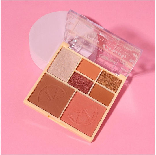 Sunkissed Παλέτα με Σκιές Ματιών σε Στερεή Μορφή Citrus Crush 15.6gr