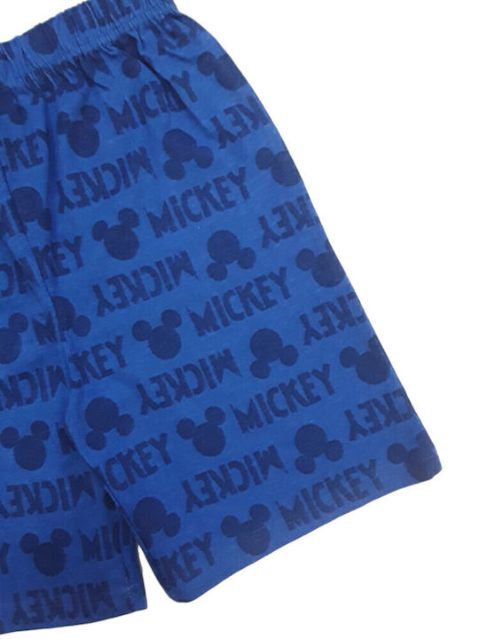Disney Kids' Pajamas Summer Cotton Gray Mickey