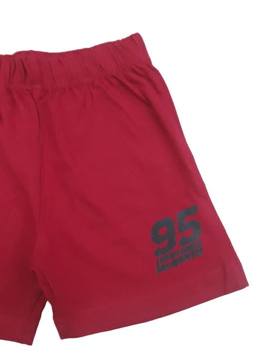 Disney Kids' Pajamas Summer Red Speed Frenzy