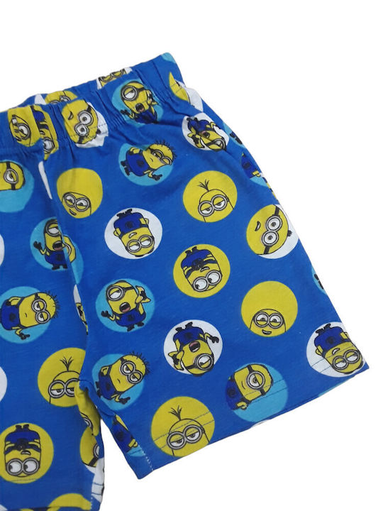 Nickelodeon Παιδική Πιτζάμα Καλοκαιρινή Blue
