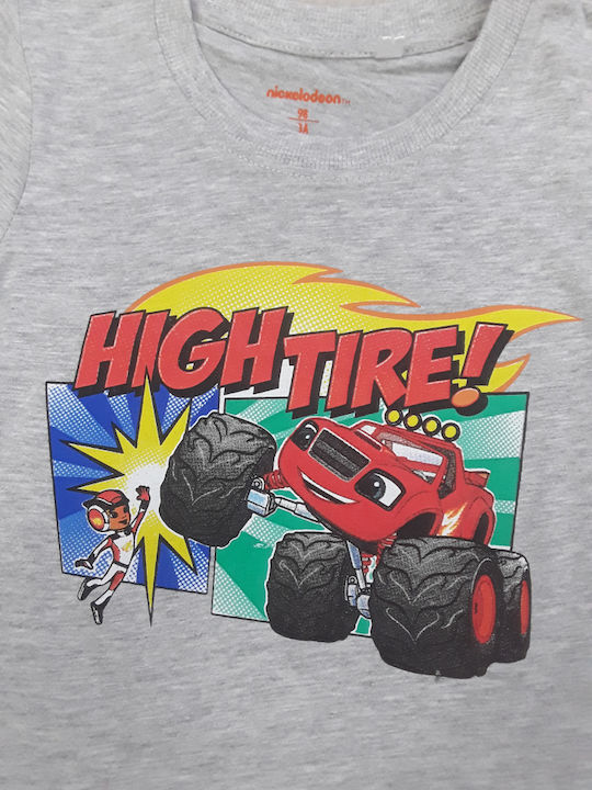 Blaze Pijama pentru copii De vară Grey