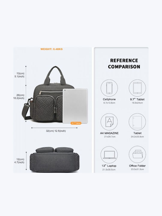 Women's Bag Tote Handbag Gray