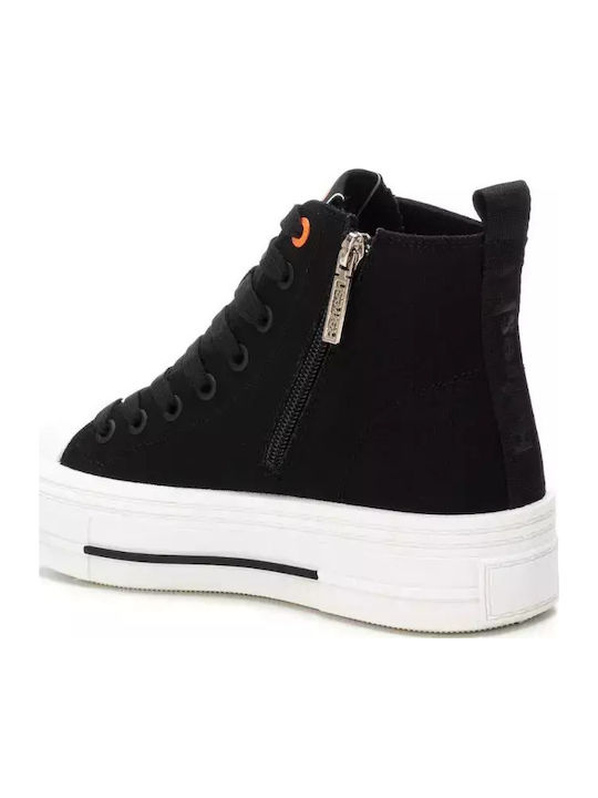 Kinder Sneakers Hoch Schwarz