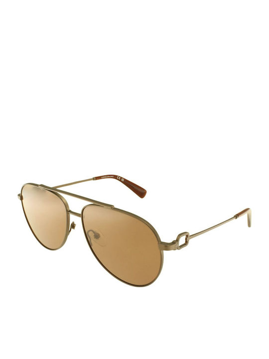 Longchamp Ochelari de soare Χρυσά cu Cadru & Maro Lentilă