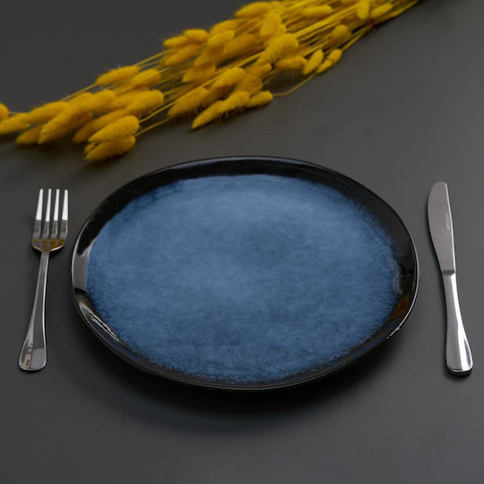 Heinner Serenity Πιάτο Ρηχό Κεραμικό Μπλε με Διάμετρο 28cm Heinner Serenity Πιάτο Ρηχό Κεραμικό Μπλε με Διάμετρο 28cm