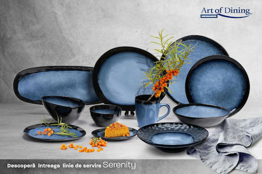 Heinner Serenity Чиния Плитко Керамика Син 21см