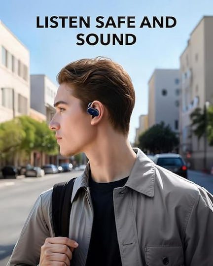 Soundcore by Anker V20i Offenes Ohr Bluetooth-Freisprecheinrichtung Kopfhörer mit Schweißresistenz und Ladeetui Blau