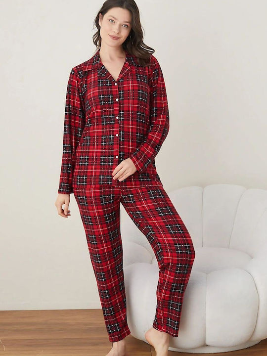 Boyraz Set Pijamale pentru Femei Colorful