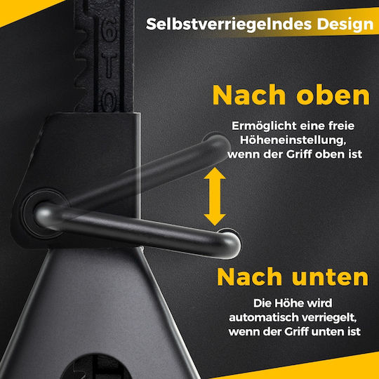 Costway Set Car Support Stands with Maximum Pressure Up to 6 Tons