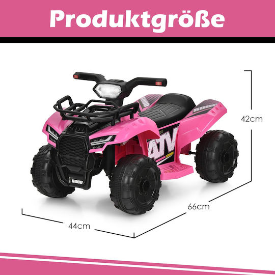 Kids Ride-On Motorbike Electric 6 Volt Pink for 1.5+ Years
